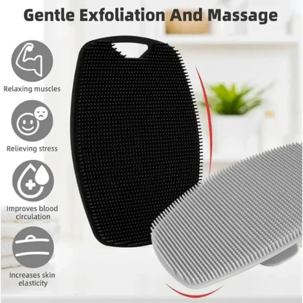 Soft Silicone Body Cleansing Brush For Exfoliation