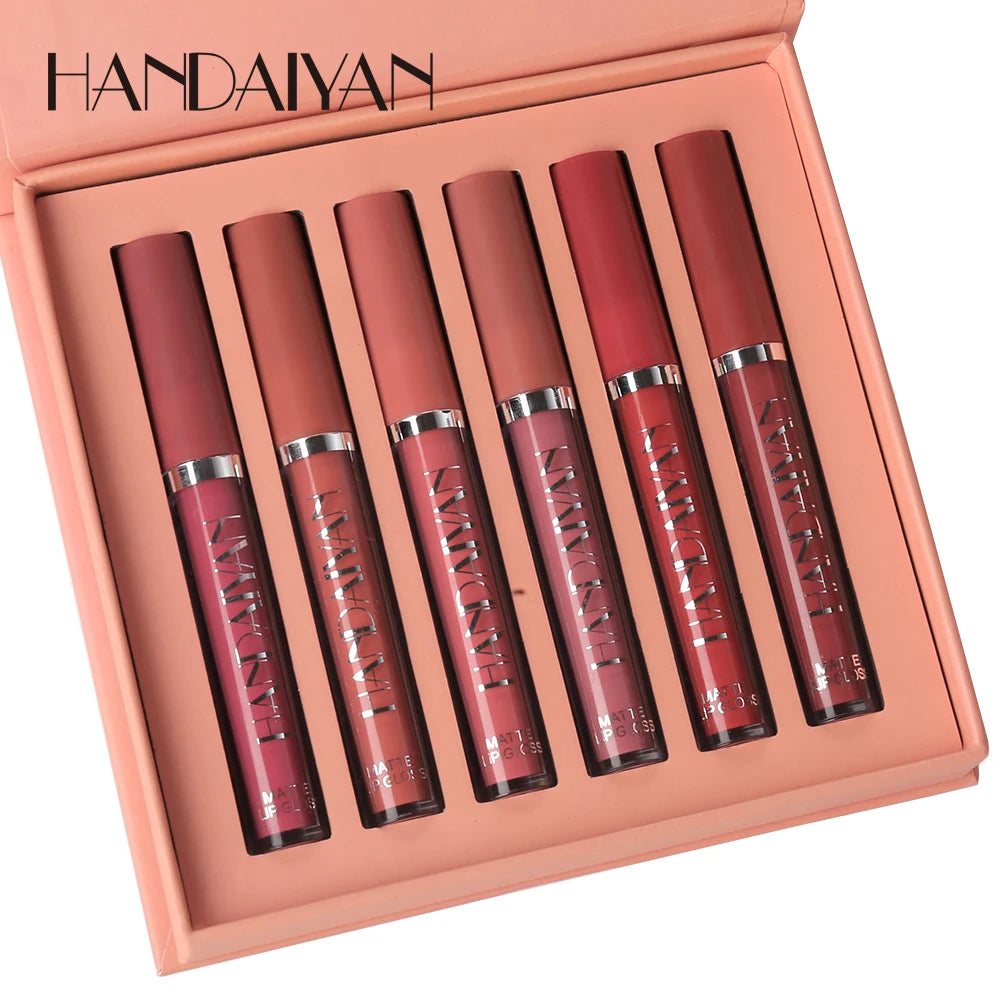 Matte Liquid Lipstick (set of 6)