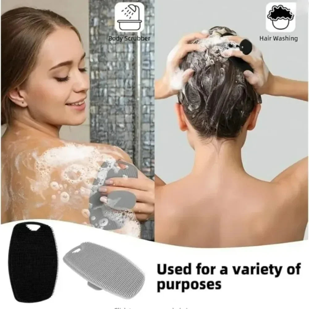 Soft Silicone Body Cleansing Brush For Exfoliation